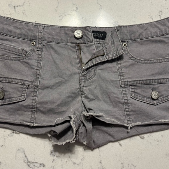 Aeropostale Women's Gray Jean Shorts - Picture 1 of 1